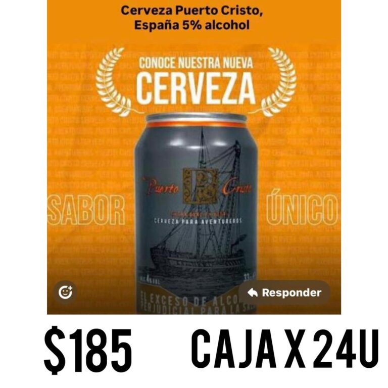 Vendo cerveza al por mayor