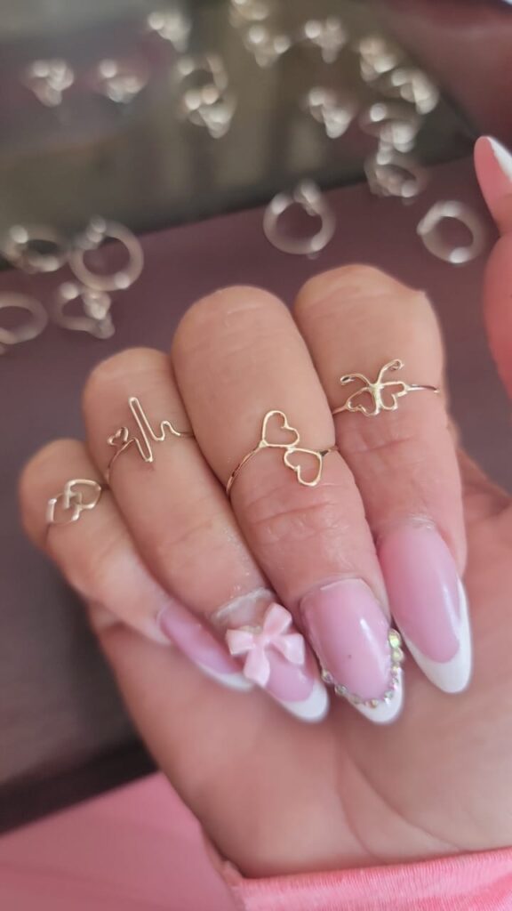 Aritos de oro criollos