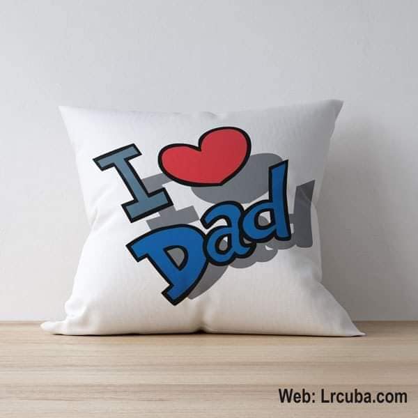 Cojines personalizados para papá