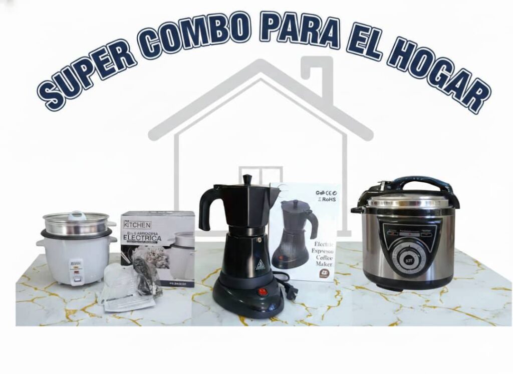 Combo de artículos para el hogar