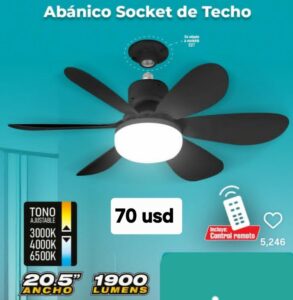 Ventilador de techo
