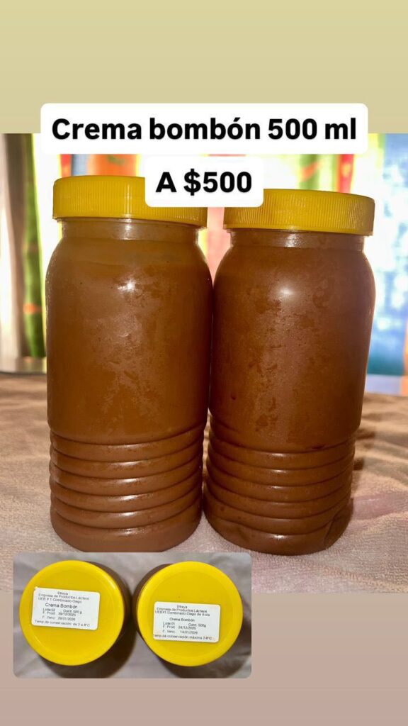 Crema bombón