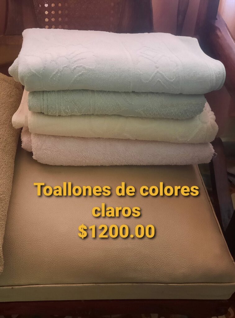 Toallones de colores