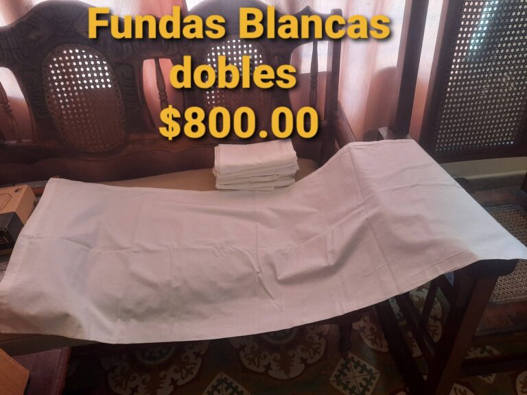 Fundas blancas