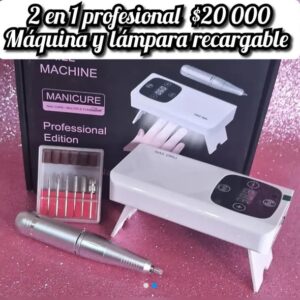 Máquina de uñas dos en uno