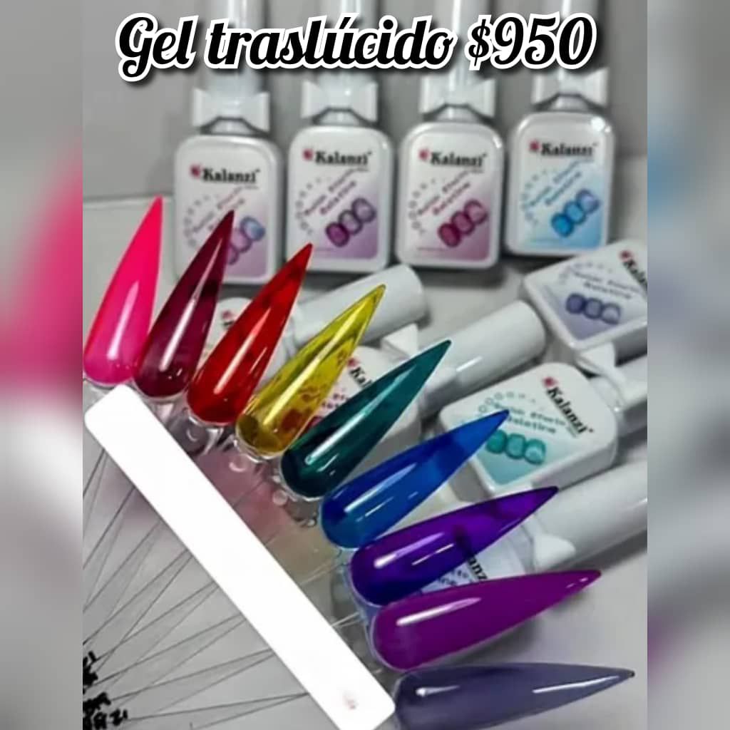 Gel traslucido