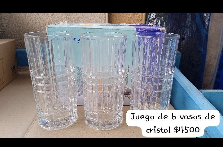 Juego de vasos