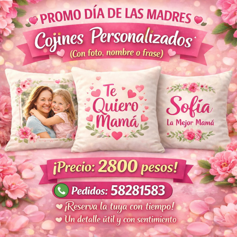 Cojines personalizados
