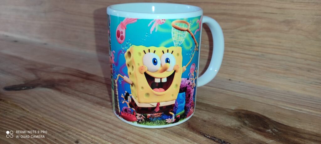 Jarra personalizada de Bob Esponja