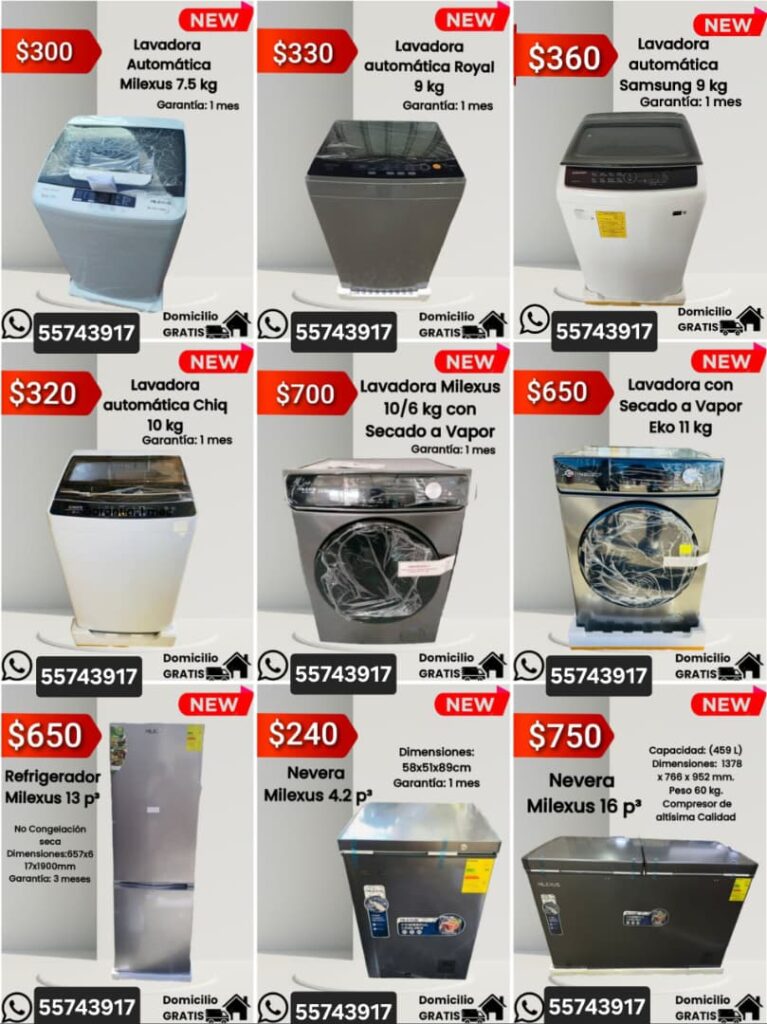 Lavadoras automáticas