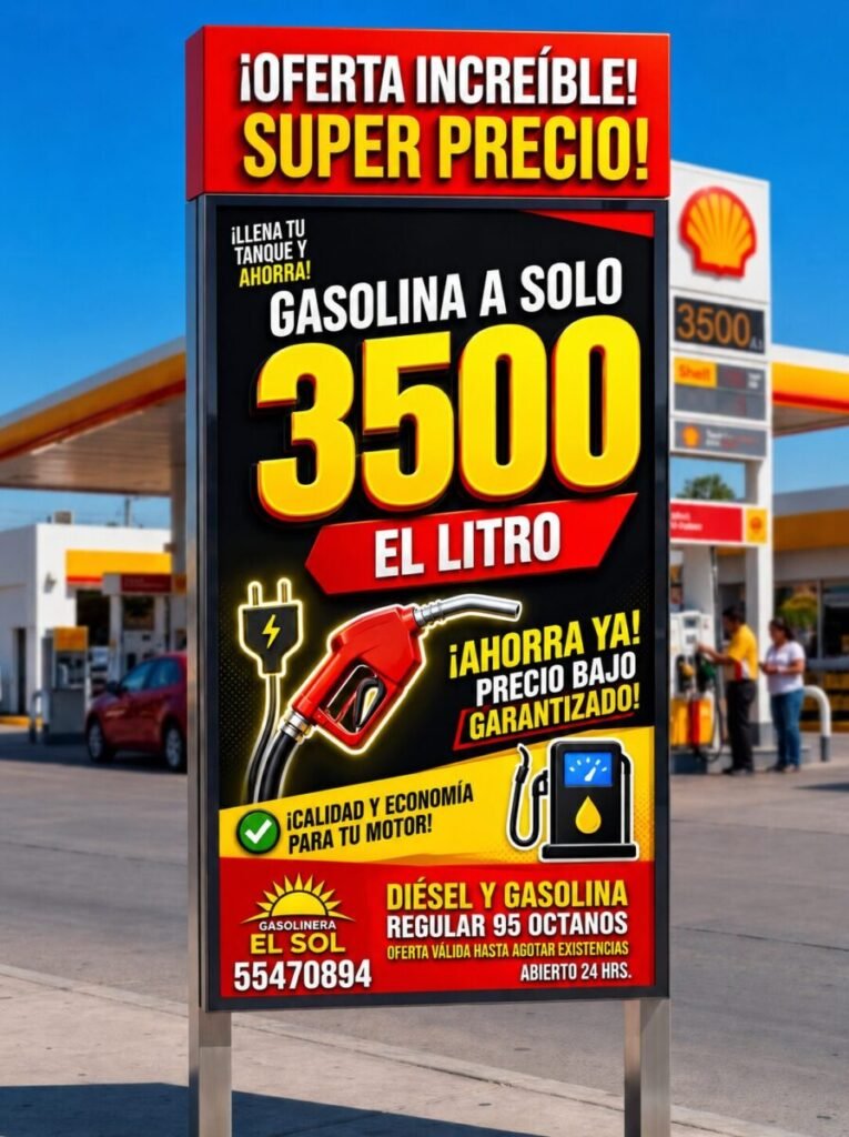GASOLINA ESPECIAL ⛽️